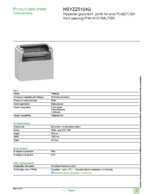 Datasheet for Schneider Electric NSYZZ5124G, EAN: 3606480778100