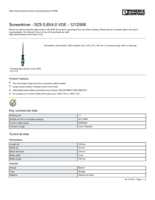 Datasheet for Phoenix Contact 1212508, EAN: 4046356543064