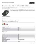 Datasheet for Phoenix Contact 1452408, EAN: 4046356553797