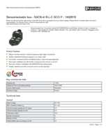 Datasheet for Phoenix Contact 1452819, EAN: 4046356553674