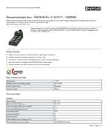 Datasheet for Phoenix Contact 1452848, EAN: 4046356553704