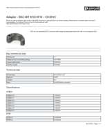 Datasheet for Phoenix Contact 1212513, EAN: 4046356585767