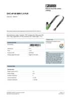 Datasheet for Phoenix Contact 1681813, EAN: 4017918158477