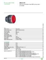 Datenblatt zu Schneider Electric ZB5AA48, EAN: 3389110904727