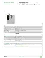 Datasheet for Schneider Electric NSYPFPLM32G, EAN: 3606480774348