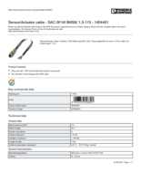 Datasheet for Phoenix Contact 1404461, EAN: 4046356696807