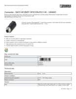 Datasheet for Phoenix Contact 1404643, EAN: 4046356707749