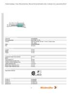 Datasheet for Weidmüller 9019280000, EAN: 4008190038380
