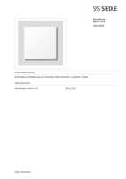 Datenblatt zu Siedle 200016939-01, EAN: 4015739169399