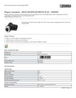 Datasheet for Phoenix Contact 1553307, EAN: 4046356170222