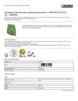 Datasheet for Phoenix Contact 2902849, EAN: 4046356689205