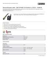 Datasheet for Phoenix Contact 1434918, EAN: 4046356413312