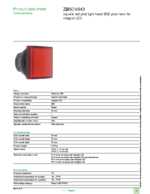 Datasheet for Schneider Electric ZB5CV043, EAN: 3389110934748