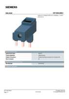 Datasheet for Siemens 3RT19364BB31, EAN: 4011209305892