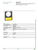 Datasheet for Schneider Electric ZBY2385, EAN: 3389110094619