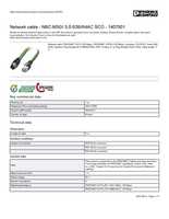 Datasheet for Phoenix Contact 1407501, EAN: 4046356778114