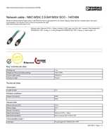 Datasheet for Phoenix Contact 1407484, EAN: 4046356777636