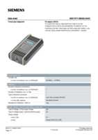 Datasheet for Siemens 6GK15710BA000AA0, EAN: 4019169280860