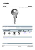Datenblatt zu Siemens 3SB29082AJ, EAN: 4011209028913