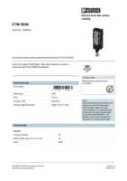 Datenblatt zu Phoenix Contact 2838555, EAN: 4017918819583