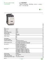 Datasheet for Schneider Electric LC1D09FE7, EAN: 3389110348774