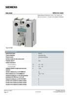 Datasheet for Siemens 3RF20201AA22, EAN: 4011209575776