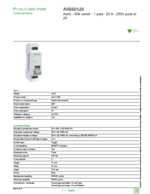 Datasheet for Schneider Electric A9S60120, EAN: 3606480088674
