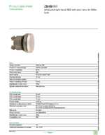 Datenblatt zu Schneider Electric ZB4BV01, EAN: 3389110889499