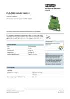 Datasheet for Phoenix Contact 2966650, EAN: 4017918130497