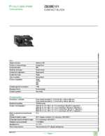 Datasheet for Schneider Electric ZB2BE101, EAN: 3389110612608