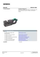 Datasheet for Siemens 6GK19011GA00, EAN: 4019169400220