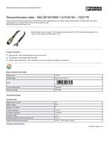 Datasheet for Phoenix Contact 1522778, EAN: 4017918957575