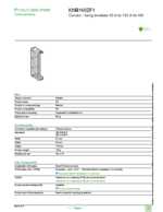 Datasheet for Schneider Electric KNB160ZF1, EAN: 3606485013176