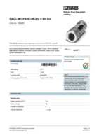 Datasheet for Phoenix Contact 1508365, EAN: 4017918900458