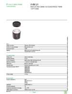 Datasheet for Schneider Electric XVBC21, EAN: 3389110845020