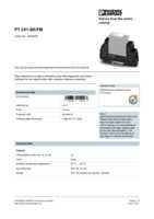 Datenblatt zu Phoenix Contact 2920036, EAN: 4046356154093