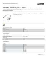Datasheet for Phoenix Contact 1404512, EAN: 4046356698528