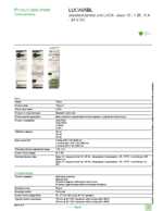 Datasheet for Schneider Electric LUCA05BL, EAN: 3389110363838