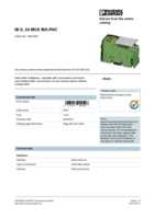 Datenblatt zu Phoenix Contact 2861205, EAN: 4017918902506