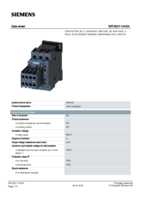 Datenblatt zu Siemens 3RT20271AV04, EAN: 4011209898967