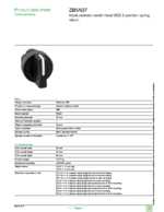 Datasheet for Schneider Electric ZB5AD7, EAN: 3389110905250