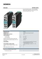 Datasheet for Siemens 3RH19212CA01, EAN: 4011209281363
