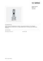 Datasheet for Siedle 200018934-00, EAN: 4015739189342