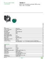 Datenblatt zu Schneider Electric XB4BA31, EAN: 3389110886955