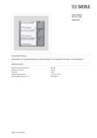 Datenblatt zu Siedle 200035524-00, EAN: 4015739355242