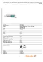 Datasheet for Weidmüller 9026010000, EAN: 4008190117382