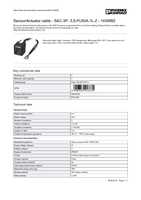 Datasheet for Phoenix Contact 1434992, EAN: 4046356413374