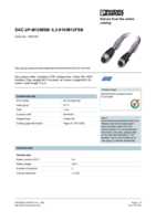 Datasheet for Phoenix Contact 1507340, EAN: 4017918900168