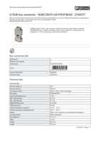 Datasheet for Phoenix Contact 2744377, EAN: 4017918818135