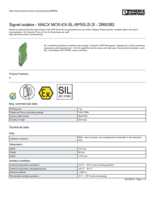 Datasheet for Phoenix Contact 2865382, EAN: 4046356160407